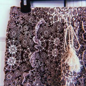 Hippie patterned shorts